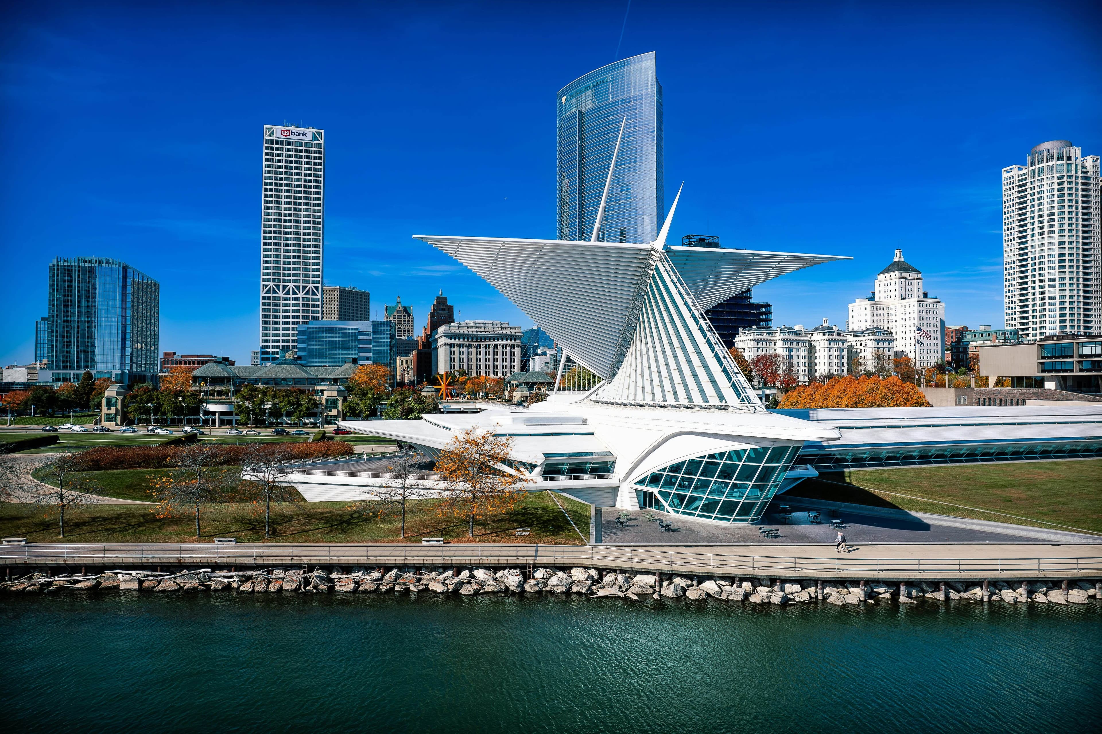 Downtown Milwaukee skyline - where Hyperion manages properties